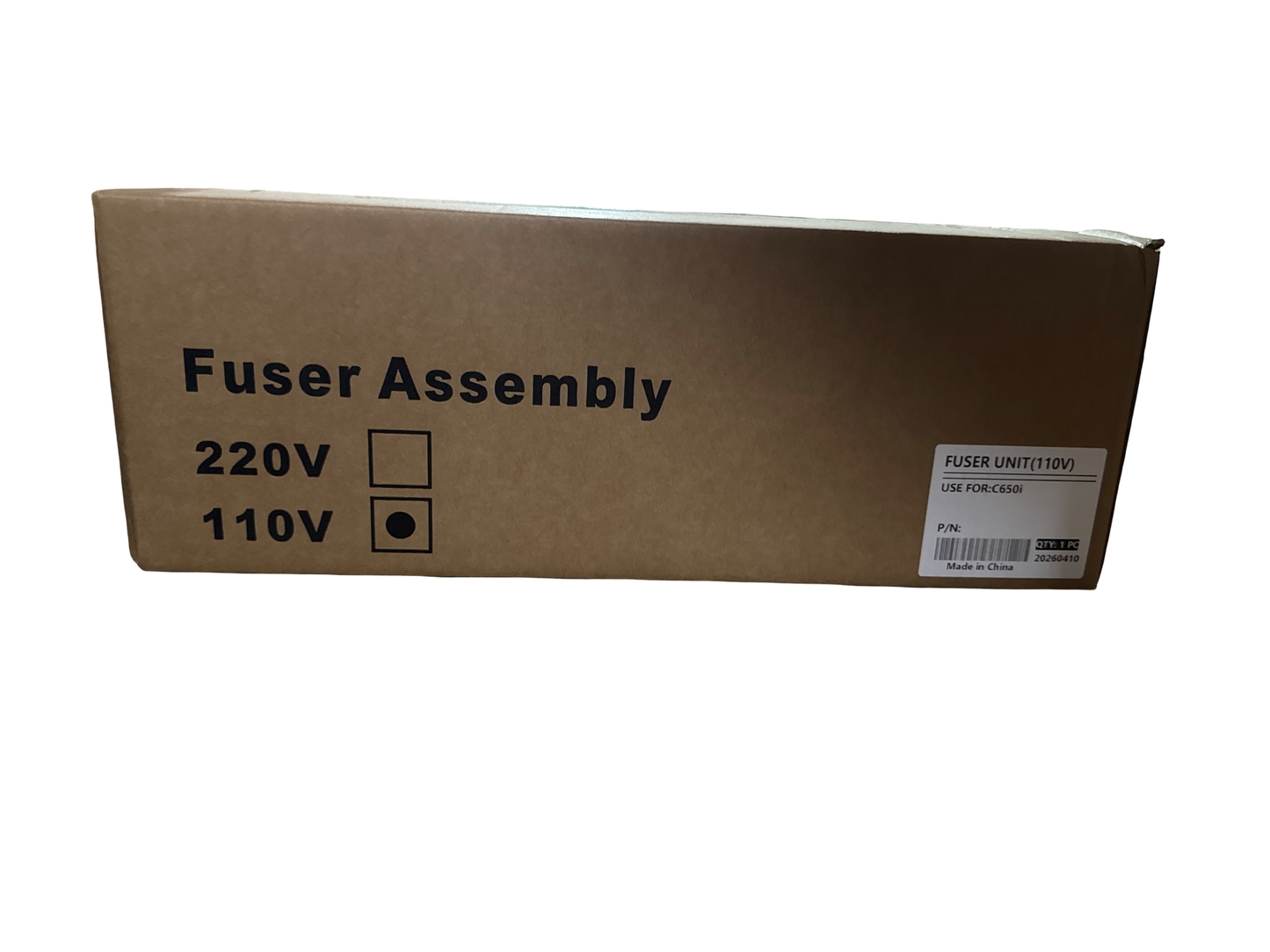 Rebuilt Fuser unit for Konica Minolta C550i C650i