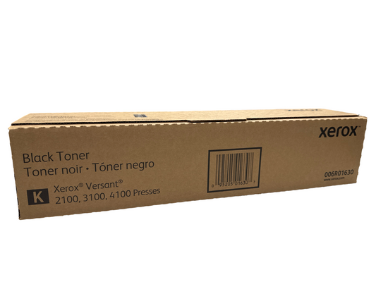 Genuine Xerox 006R01630 Versant 2100 Black Toner Cartridge - SOP-TECHNOLOGIES, INC.