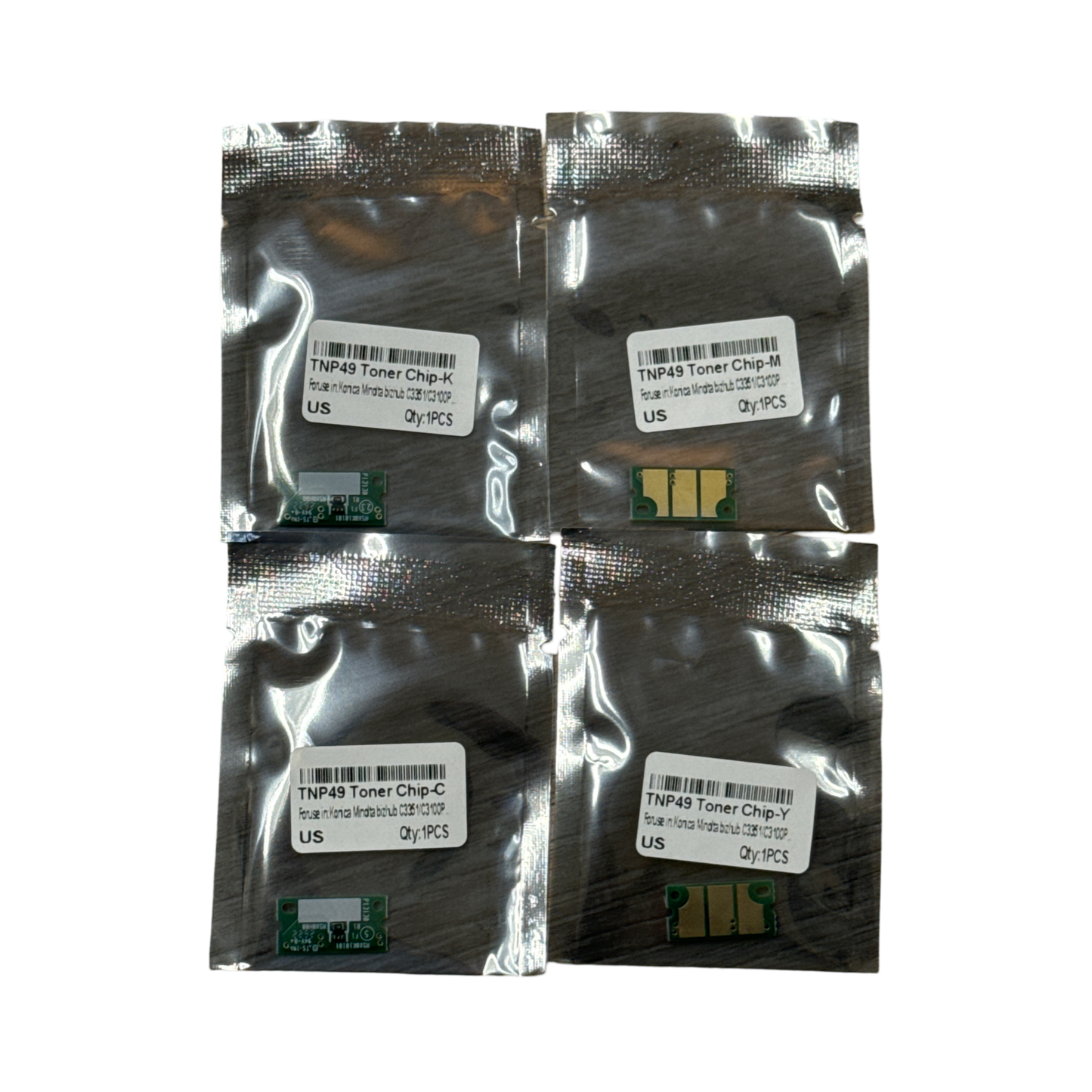 Replacement Konica Minolta Bizhub 3351 3350 3850 Toner chip TNP49