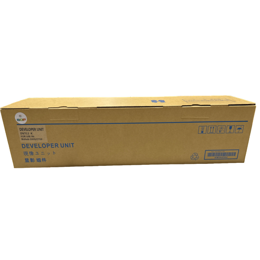 Replacement DV712 for Konica Minolta (A9K703D) Black Developing Unit + Developer