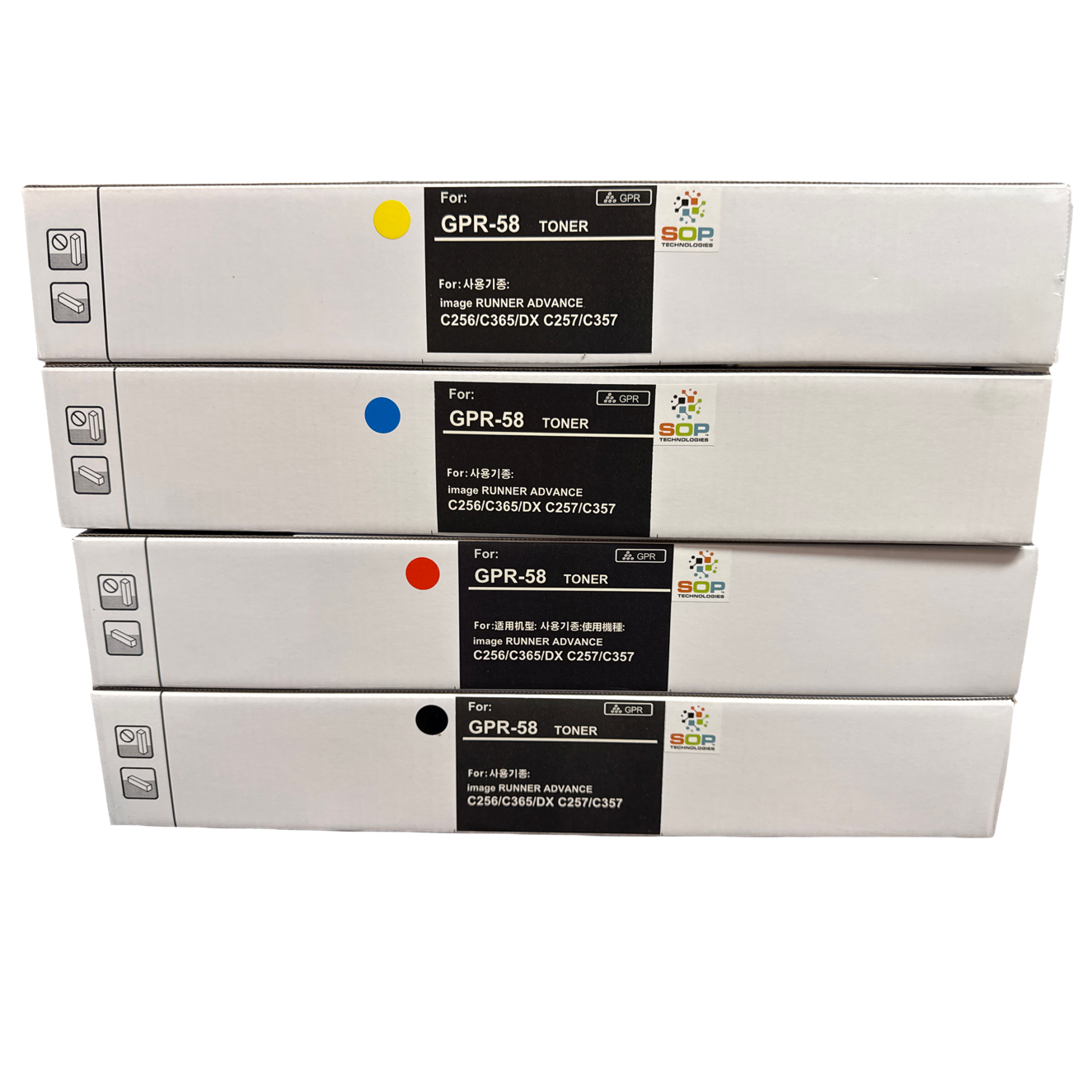 Japan Replacement G76/GPR 58/C-EXV55 Toner Cartridge for Canon iR ADV C256/C365/ DX C25/C357