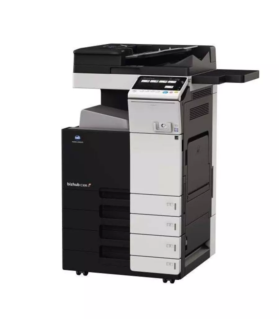 Konica Minolta Bizhub C308 (Meter and prices depending on availability) Off Lease Printer - SOP-TECHNOLOGIES, INC.