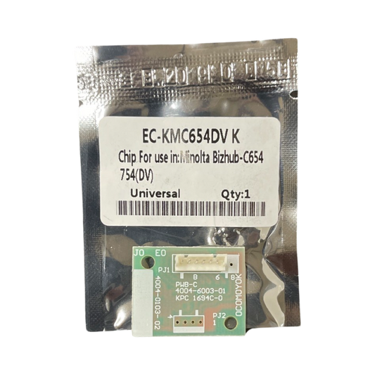 Replacement DV711 RESET CHIP C654 A2X203D FOR BLACK DEVELOPER