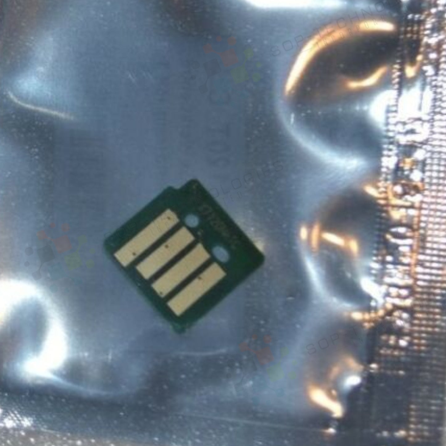 1 x Toner Chip Xerox WorkCentre 7120 7125 7220 7225 006R01460 CYAN - SOP-TECHNOLOGIES, INC.