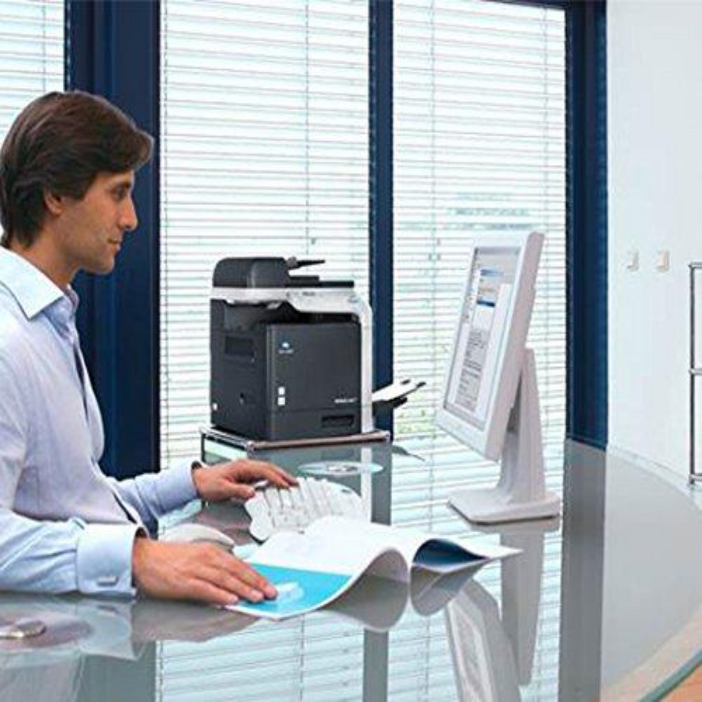 OEM KONICA MINOLTA BIZHUB C3110 (A6DT012) 32 PPM COLOR, PRINTER, COPY, PRINT, SCAN, (FAX), FULL YIELD TONER, K=6K YIELD, CMY=6K YIELD - SOP-TECHNOLOGIES, INC.
