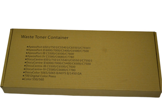 Xerox 560 C60 C7 560 570 Versant 80 180 280 700 C75 J75 Waste Toner Container - SOP-TECHNOLOGIES, INC.