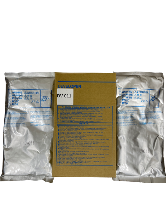 Replacement Konica Minolta DV-011 Black Developer 2 Bags non-OEM