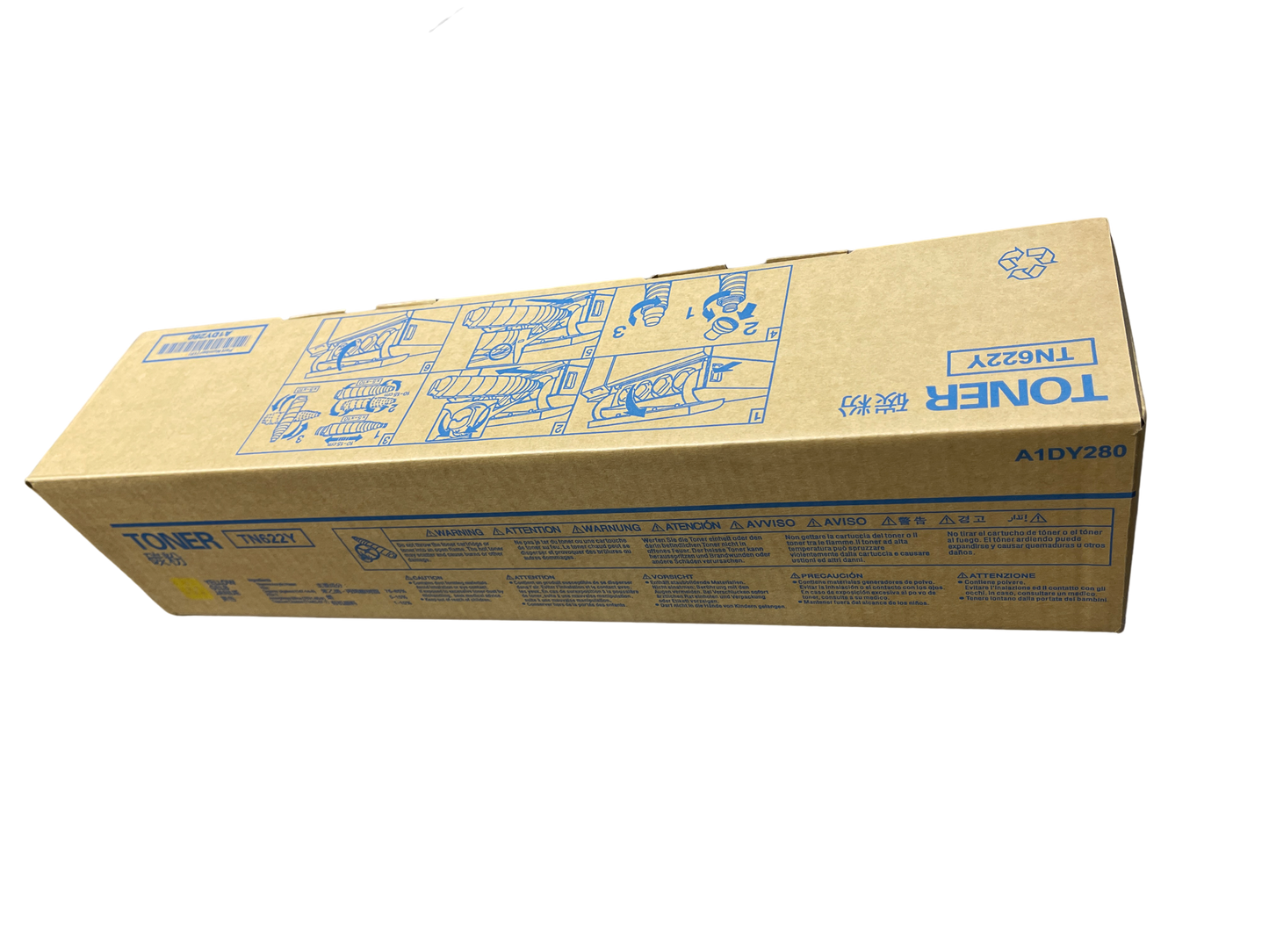 Japan Replacement Toner For Konica Minolta Bizhub Press C1100 TN-622 YELLOW non-OEM (Japan Toner)