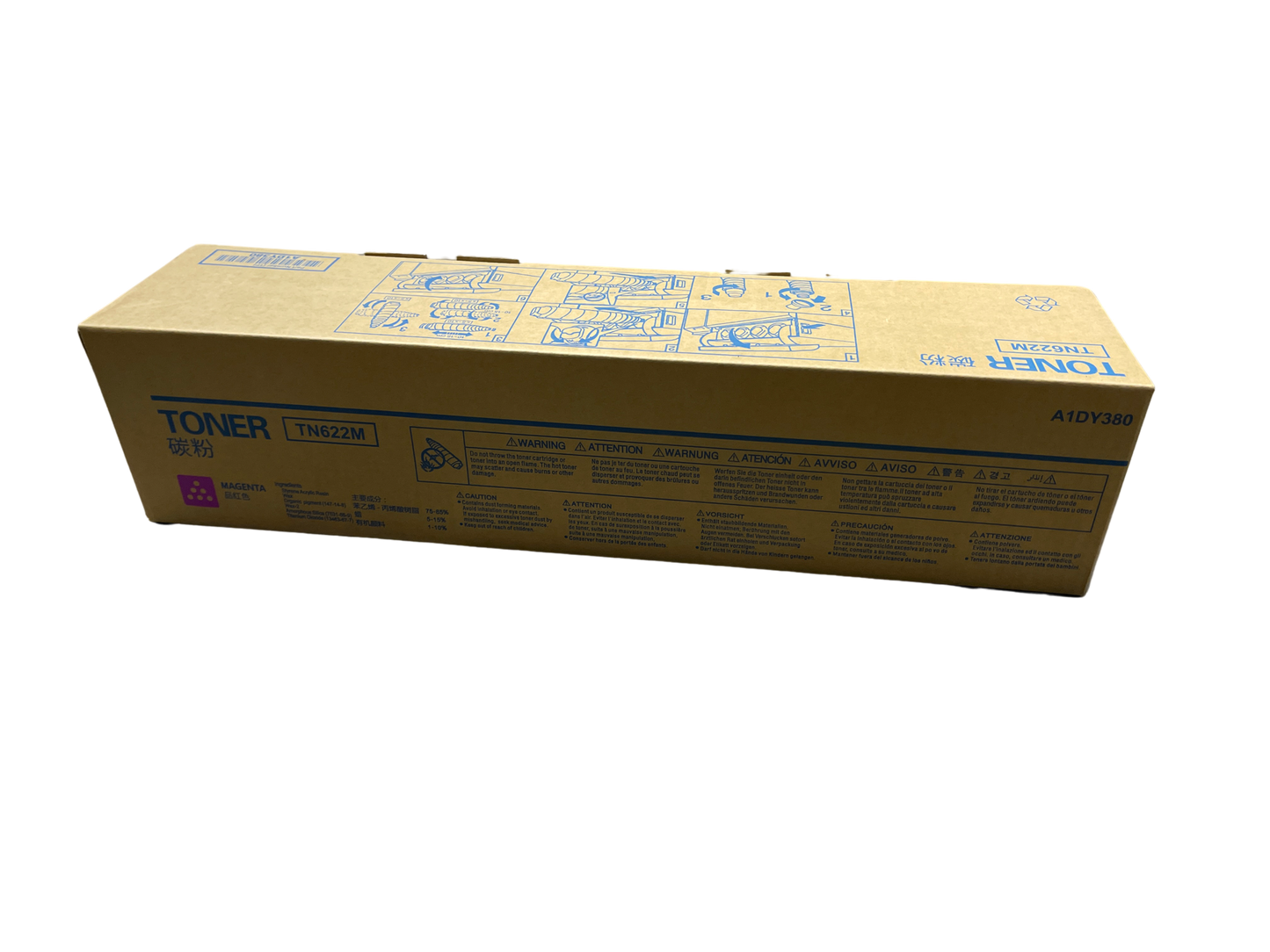 Japan Replacement Toner For Konica Minolta Bizhub Press C1100 TN-622 - MAGENTA non-OEM (Japan Toner)