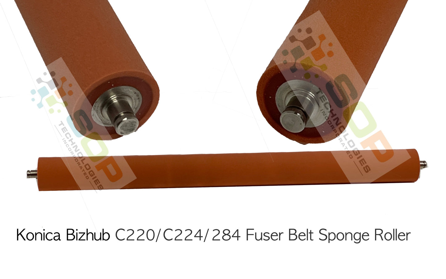 Replacement Konica Bizhub C220 C224 284 C368 C458 Fuser Sponge Roller