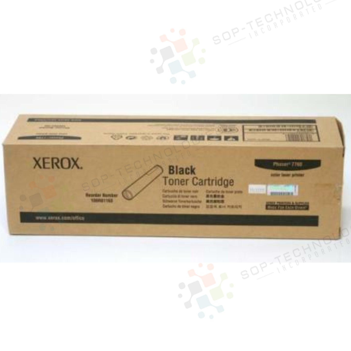 Toner Cartridge Xerox Phaser 7760 Genuine OEM 106R01163 - SOP-TECHNOLOGIES, INC.