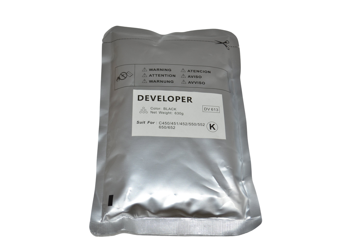 Replacement DV711 C654 A2X203D DV711 BLACK DEVELOPER (A2X203D)