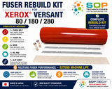 Replacement  Fuser Rebuild kit  For Xerox Versant 80 180  High Quality  Japan material (Belt)