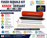 Replacement  Fuser Rebuild kit  For Xerox Versant 80 180  High Quality  Japan material (Belt)
