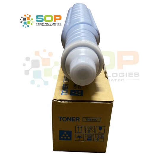 Compatible Toner For Konica Minolta TN619 Cyan non-OEM Japan Powder