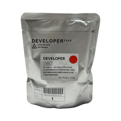 Developer for Ricoh Pro C5200 C5300 450 grams (OEM Developer Repackaged)