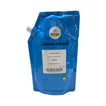 1 KG Japan Replacement Toner for Xerox Versant 80, 180, 280 Press Toner Japan Powder (1 KL TONER BAG) DMO Chip Version - 006R01646 - 49 (Japan Toner)