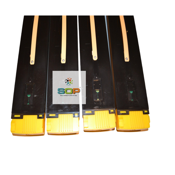 4pk Yellow Japan Replacement Toner For Xerox  DC240 250 252 260 7665  "DMO" Version  6R1224