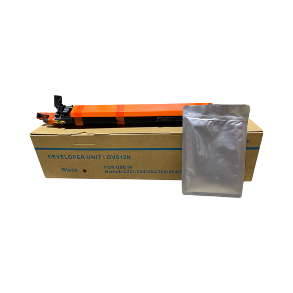 Replacement DV512 A2XN08D Konica Minolta Developer  (DV-512)  non-OEM - SOP-TECHNOLOGIES, INC.