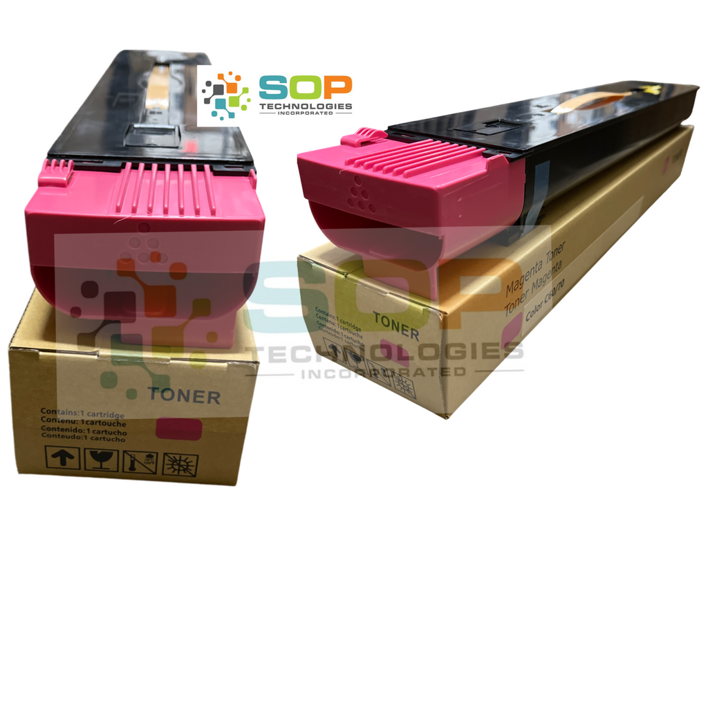 1 MAGENTA PACK TONER CARTRIDGE FOR XEROX C60 C70 LOW TEMPERATURE TONER