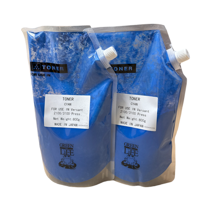 Japan Replacement Toner Refill kit For Xerox Versant 2100/3100 Press  006R01630 - 006R01633 SOLD Version (Japan Toner)