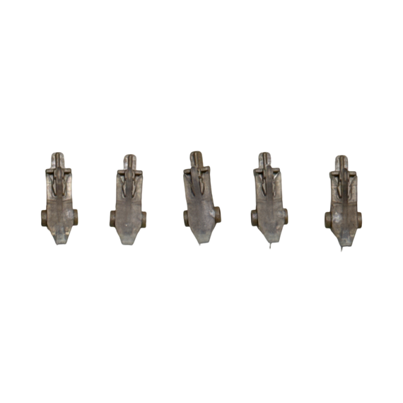 5 Pack Konica Minolta C654 C754 C759 Fuser upper finger