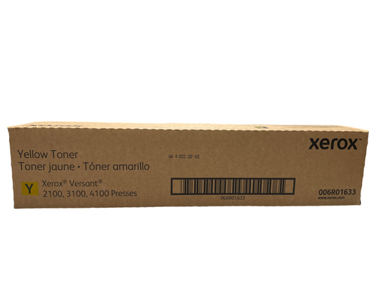Genuine Xerox 006R01633, 6R1633  Versant 2100 Yellow Toner Cartridge - SOP-TECHNOLOGIES, INC.