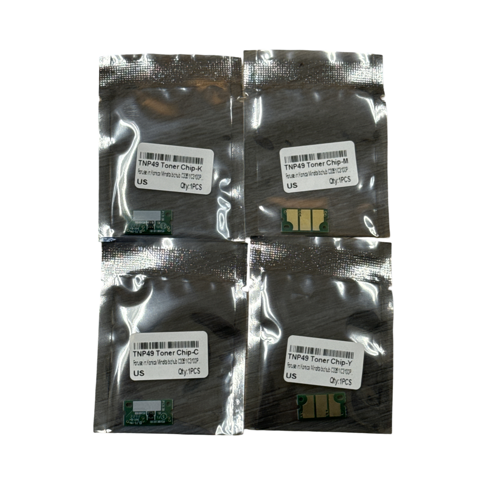 Replacement Konica Minolta Bizhub 3351 3350 3850 Toner chip TNP49 – SOP ...