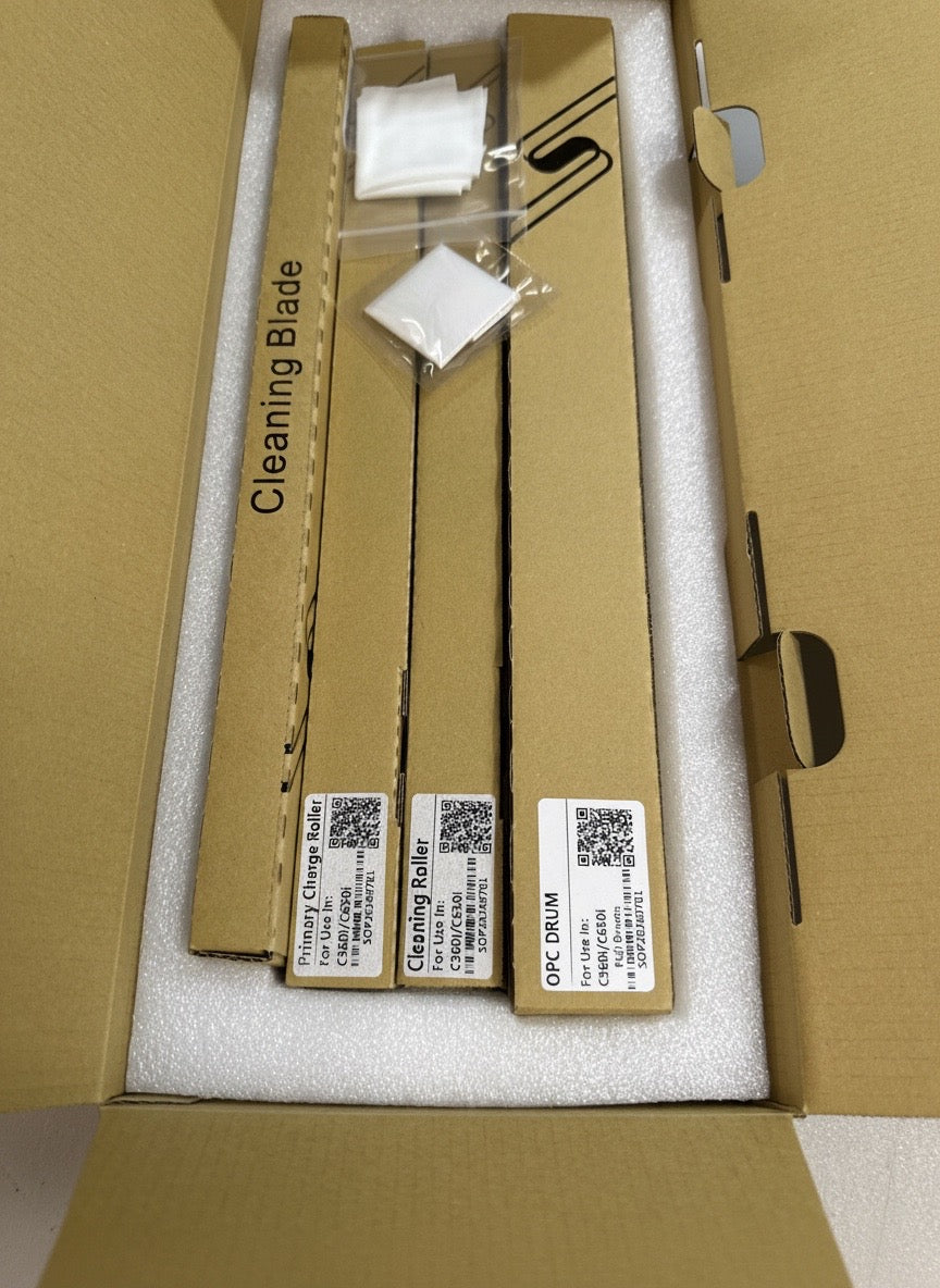 Fuji Drum Rebuilt Kit for Konica Minolta DR-618 (AAV70TD) Drum Unit (CMY / K)