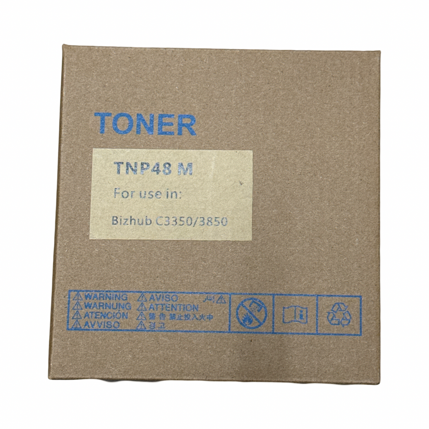 Replacement Japan Toner for  Konica Minolta TNP48 Toner Cartridge, CMYK 10K Yield