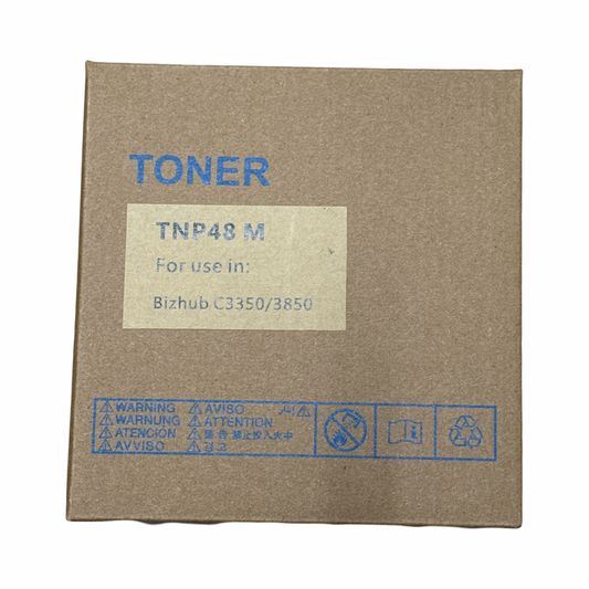 Replacement Japan Toner for  Konica Minolta TNP48 Toner Cartridge, CMYK 10K Yield