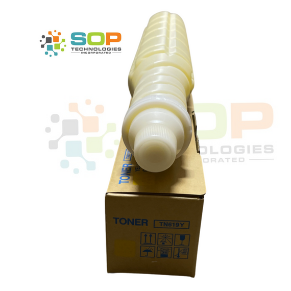 Japan Replacement Toner For Konica Minolta TN619 TN620   Yellow (Japan Toner)