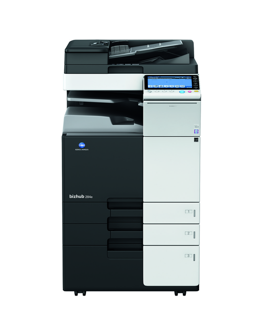 Konica Minolta Bizhub 284E (Meter and prices depending on availability) Off Lease Printer - SOP-TECHNOLOGIES, INC.