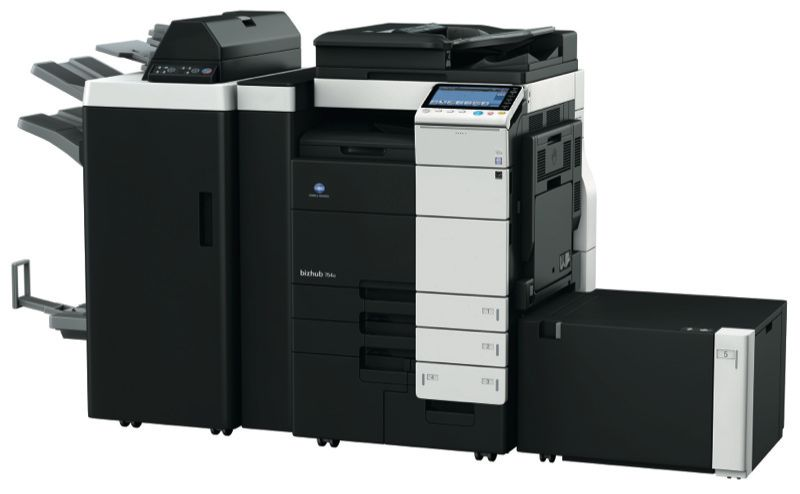 Konica Minolta Bizhub 754E (Meter and prices depending on availability) Off Lease Printer