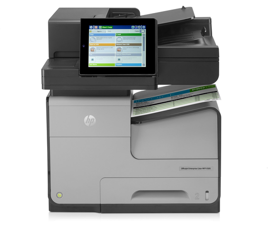 HP OFFICEJET MFP X585DN (Meter and prices depending on availability) Off Lease Printer