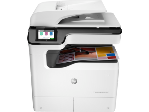 HP PAGEWIDE COLOR MFP P77440dn (Meter and prices depending on availability) Off Lease Printer