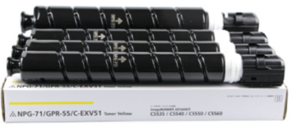 G71/GPR-55/C-EXV51 Toner Cartridge Compatible for Canon iR C5535/5540/5550/5560, DX C5735/5740/5750/5760