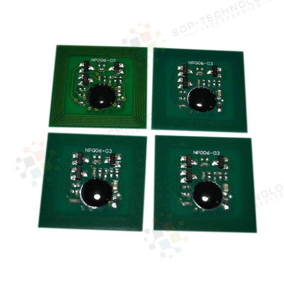 4 Pack Drum Chip for Xerox DocuColor 240 242 250 252 260 - SOP-TECHNOLOGIES, INC.