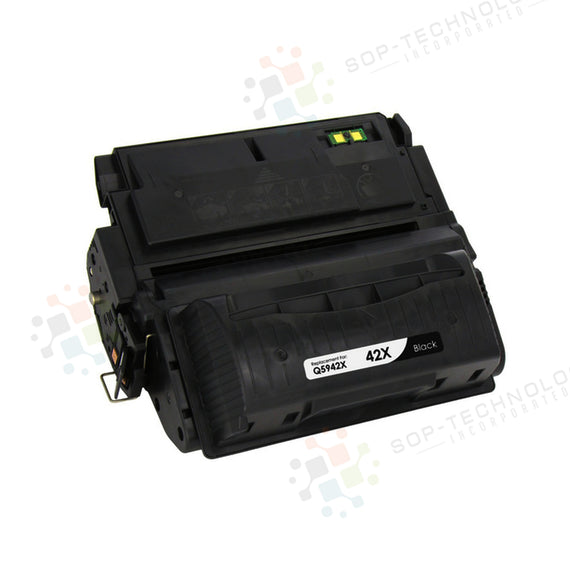 Genuine HP Q5942X (42X) Black High-Yield Toner Cartridge - SOP-TECHNOLOGIES, INC.