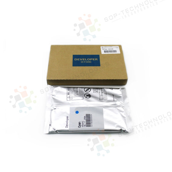 Original Xerox Color 550/560/570/700/700i DC  Developer Cyan 675K76220 - SOP-TECHNOLOGIES, INC.