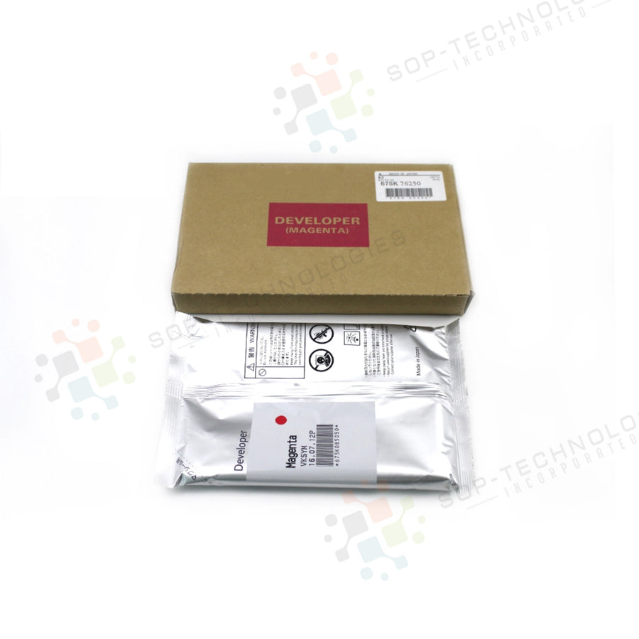 Original Xerox Color 550/560/570/700/700i DC  Developer Magenta 675K76250 - SOP-TECHNOLOGIES, INC.