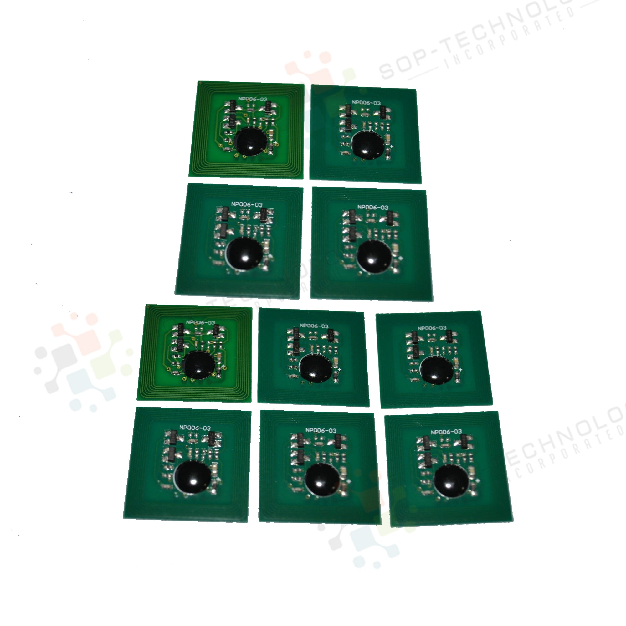 10 pc Color Replacement Drum Chip for Xerox DocuColor 240 242 250 252 ...