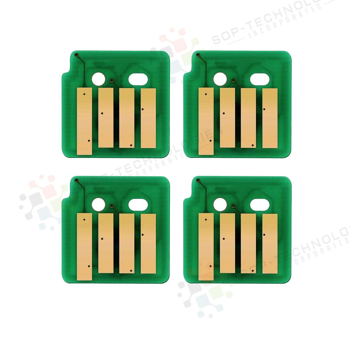 4 Pieces CMYK  Imaging Unit Drum Chip for Xerox Phaser 7100 - SOP-TECHNOLOGIES, INC.