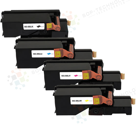 4 Pack Compatible Toner Cartridge Replacement for Dell E525W - SOP-TECHNOLOGIES, INC.