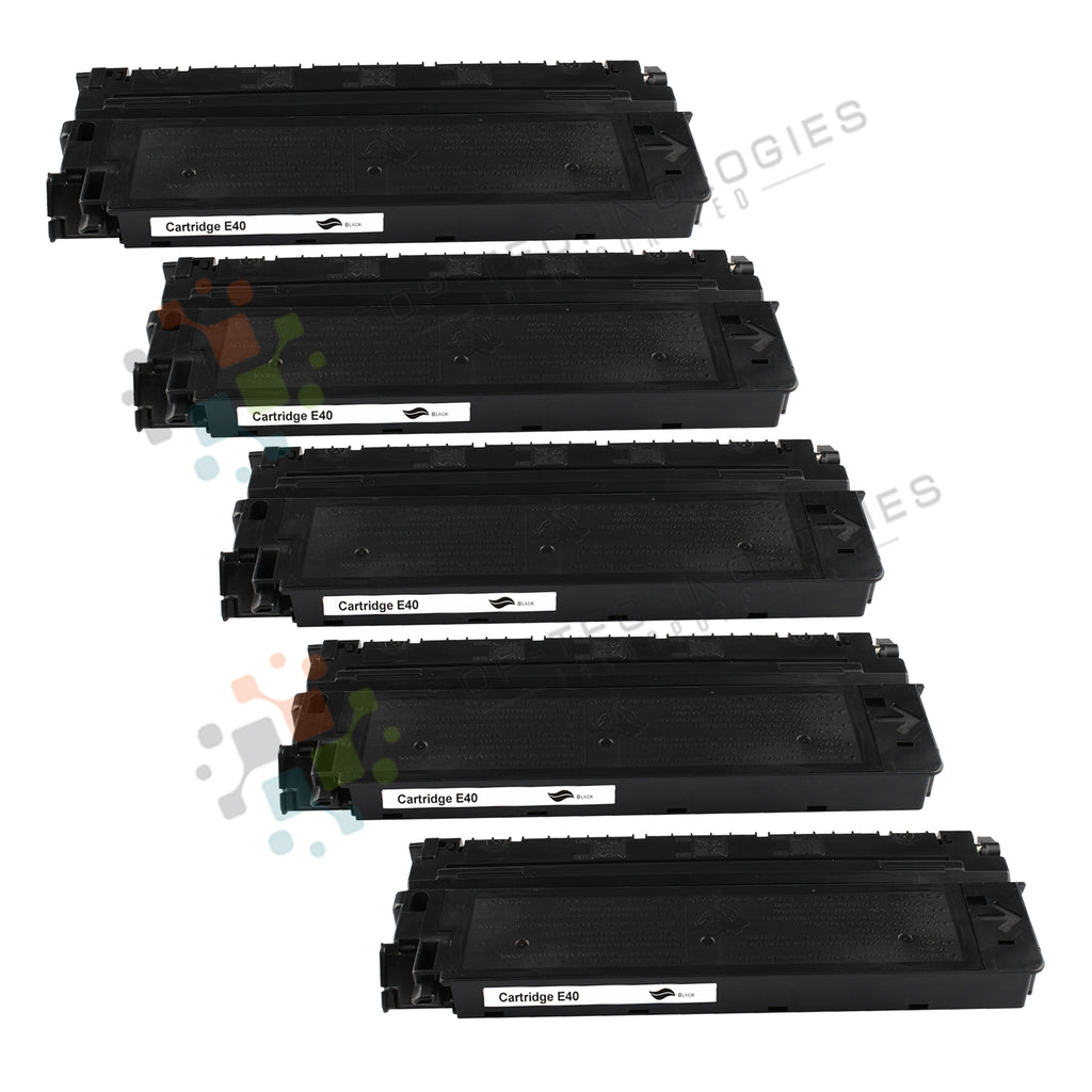 5 Pack E40  Replacement Drum Unit for Canon (Black Only) - SOP-TECHNOLOGIES, INC.