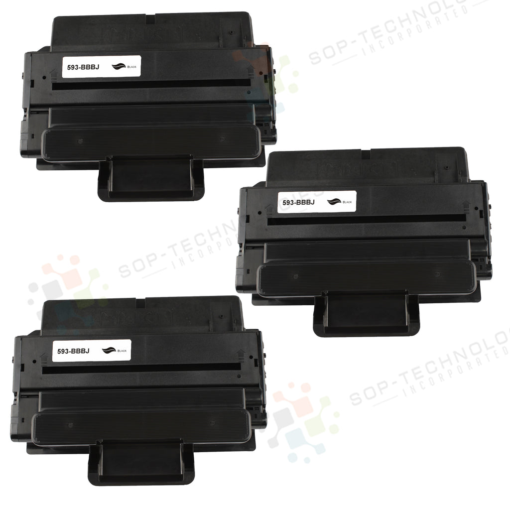 3 Pack Compatible Toner Cartridge Replacement for Dell B2375dnf - SOP-TECHNOLOGIES, INC.