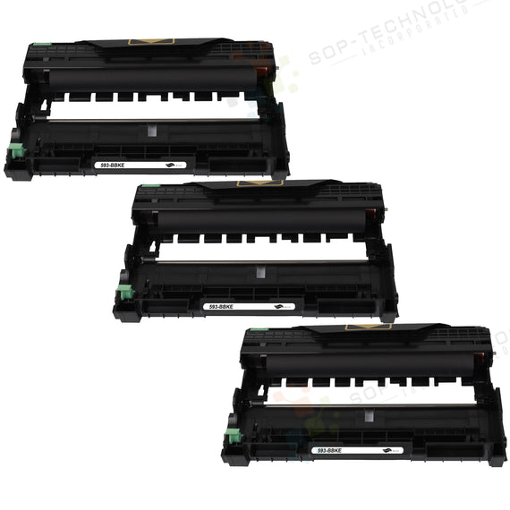 3 Pack Compatible Dell Imaging Drum for Dell E310dw - SOP-TECHNOLOGIES, INC.