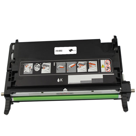 Dell 3110/3110CN, MFP 3115CN 310-8092, Black, Toner Cartridge - SOP-TECHNOLOGIES, INC.