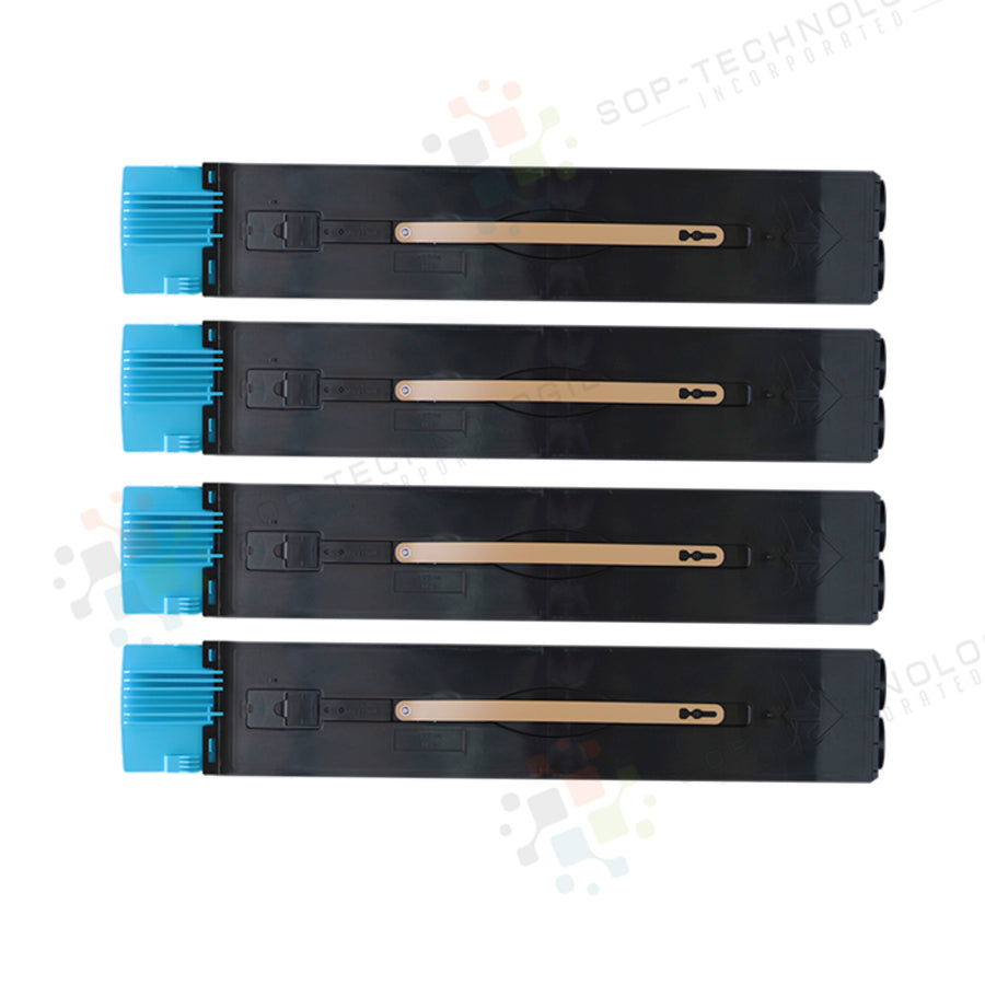 4 x Toner Cartridge for Xerox Color 550 560 570 Digital CYAN - SOP-TECHNOLOGIES, INC.