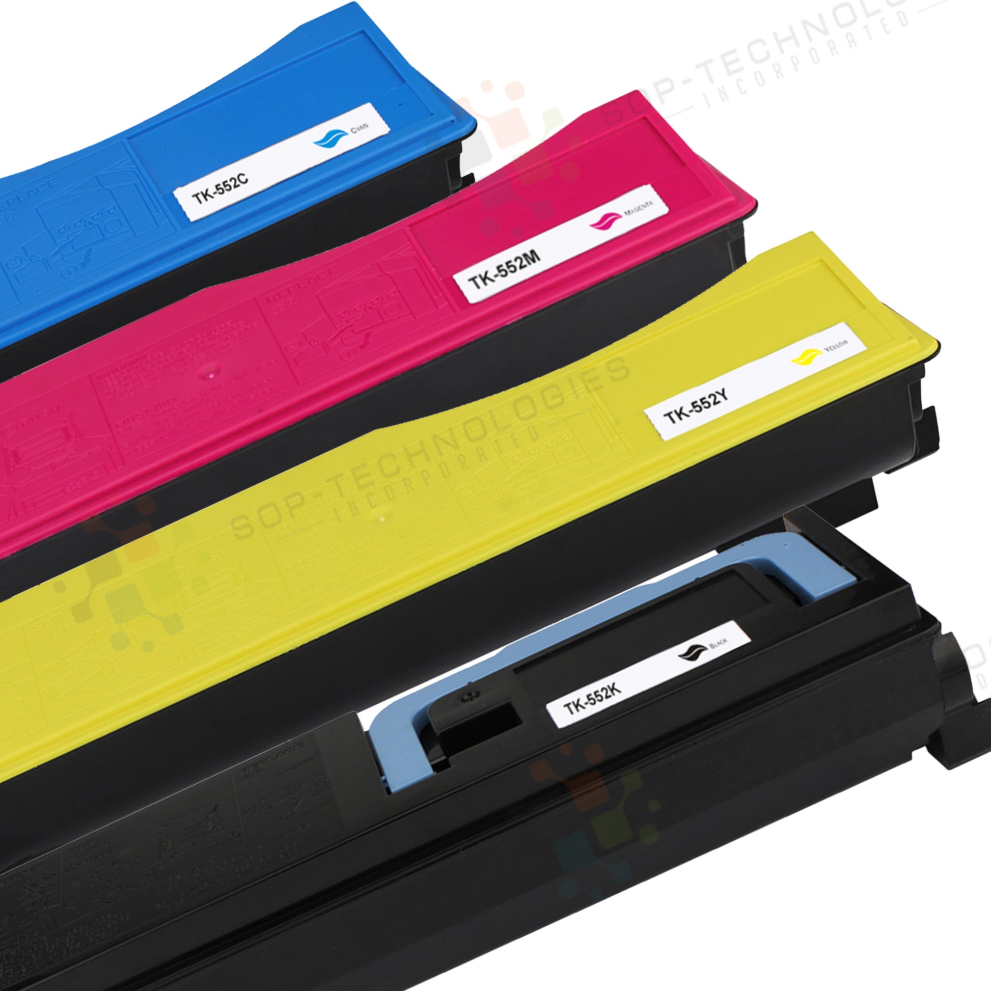 4 Pack Compatible Toner Cartridge Replacement for Kyocera FS-C5100DN - SOP-TECHNOLOGIES, INC.